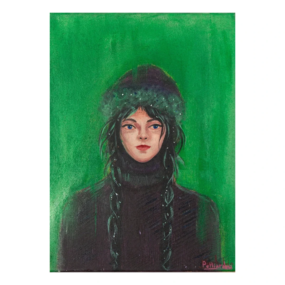 Vero — Acrylic on canvas, 30 × 40 cm, by Alona Petliarska