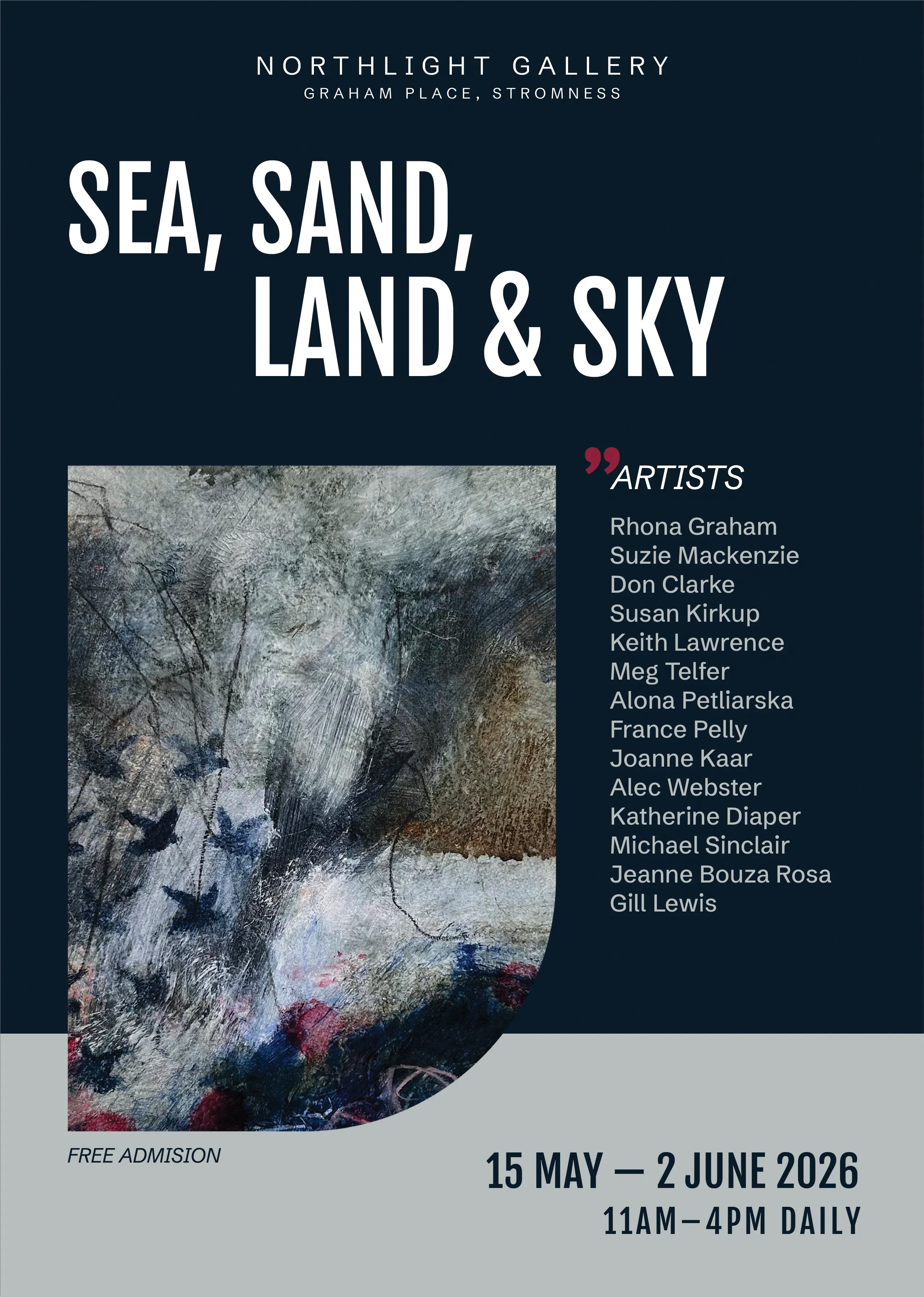 Northlight Gallery exhibition, 2026
